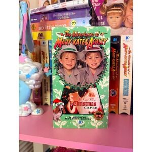 The adventures of Mary-Kate &‎ Ashley The Case Of The Christmas Capers VHS